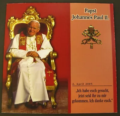 ORDER OF MALTA 1 Lira 2005 - 5 Token Mint Set - Pope John Paul II. - UNC * • $10.50