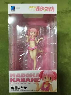 Madoka Kaname BEACH QUEENS 1/10 PVC Figure Puella Magi Madoka Magica Madoka WAVE • £53.15