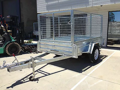 8x5 OFFROAD GALVANISED.400 SIDES. MAXIM TRAILERS OFF ROAD 1500kg  HEAVY DUTY  • $3700