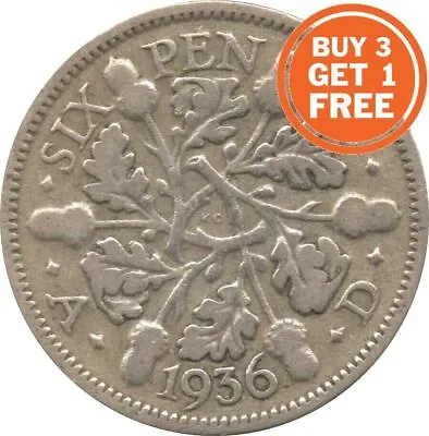 £3.69 • Buy Silver Sixpence George V Coin Choice Of Year 1911 To 1936