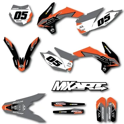 Graphics For KTM 85 SX 2013 2014 2015 2016 2017 TITAN STYLE Full Sticker Kit • $212.42