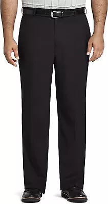 Van Heusen Men's Big And Tall Air Straight Fit Stretch Flat Front Dress Pant • $17.99