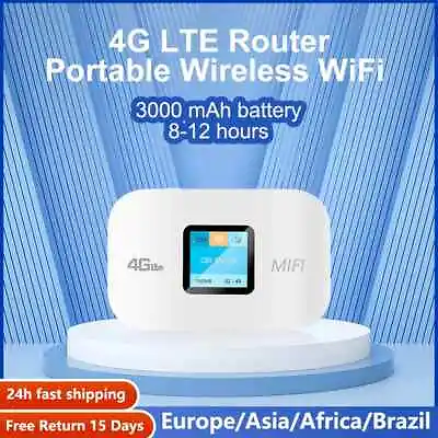 Wifi Router Mini 3G4G Unlocked Lte Mifi Pocket With Sim Card Unlimited Internet • $65.97