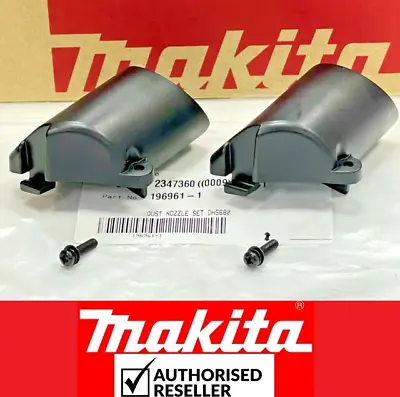 2X Genuine Makita Dust Nozzle Piece For Circular Saws DHS680 DSS610 DSS611 XSH03 • £14.86