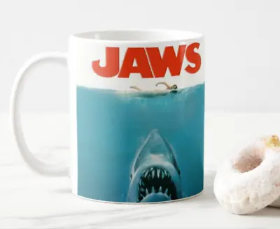 £8.99 • Buy Jaws, Shark, Mug, Birthday, Special Gift, Size 11oz.