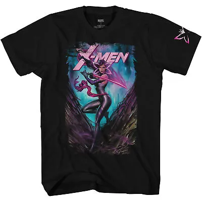 X-Men Psylocke Cover Superhero Marvel Comics Adult T-Shirt • $21.95