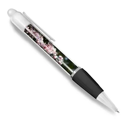 White Ballpoint Pen - Magnolia Flowering Plant Pink Office Gift #21827 • £4.99