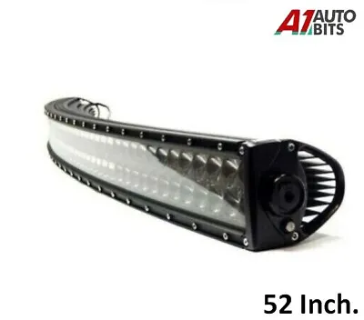 52 Inch Car Suv Truck Spot Curved Led Light Bar Driving Off-road 52  300w 12-24V • £69.99