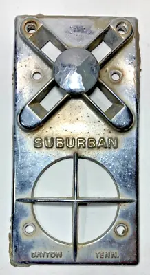 $29.99 • Buy Vintage SUBURBAN RV Furnace Heater Exhaust VENT PLATE Camper Motorhome Trailer