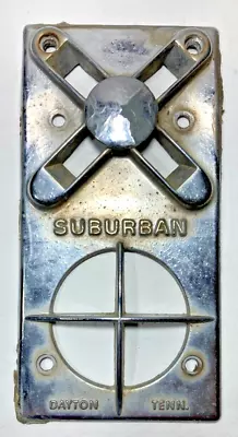 Vintage SUBURBAN RV Furnace Heater Exhaust VENT PLATE Camper Motorhome Trailer • $30