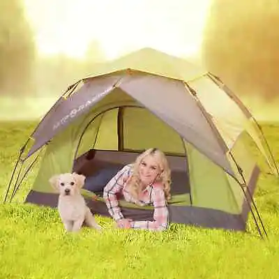 3 Away Popup Tent 2- Mann Instant Tent Litter Tent Igloo Green • £54.03