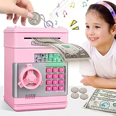 LULULIA Toys For 6 7 8 9 10 Year Old Girls GiftsPiggy Bank For Girls Toys Age 6 • £24.69