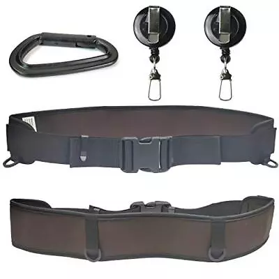 Fly Fishing Wading Belt Adjustable Fly Fishing Belt With Tools For Men Kayaking. • $21.26