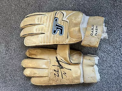 Carlo Nash Worn And Signed Gloves Middlesbrough And Everton • £30