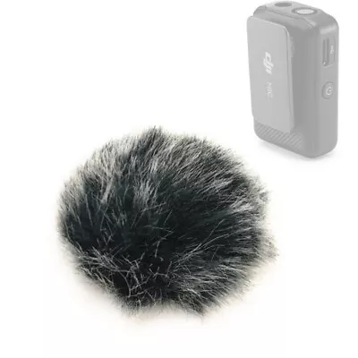 Windshield Windscreen Furry Cover For DJI MIC Transmitter Wireless Microphone • $7.49