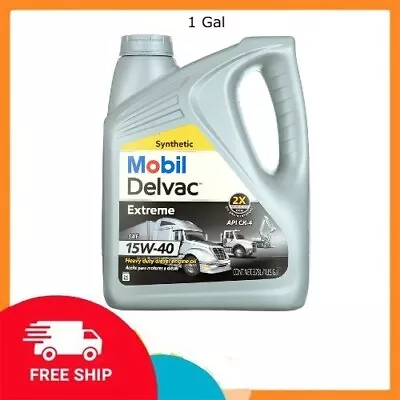 Mobil Delvac Extreme Heavy Duty Full Synthetic Diesel Engine Oil 15W-40 1 Gal • $20.99