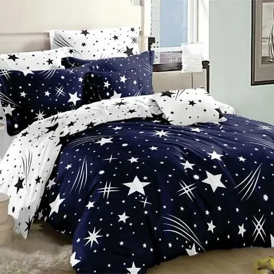 Single/KS/Double/Queen/King/Super King Soft Quilt/Duvet Cover Set-Meteor Star • $25.20