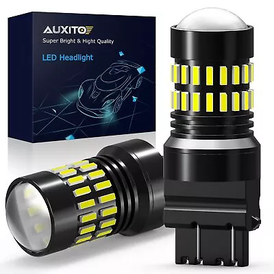 AUXITO 3156 3157 LED Reverse Backup Light Bulbs Xenon White Super Bright 48chips • $12.59