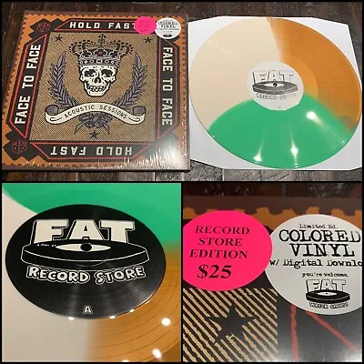 FACE TO FACE Hold Fast LP Vinyl 105-bad Religion Rise Against Lagwagon Nofx Mxpx • $105