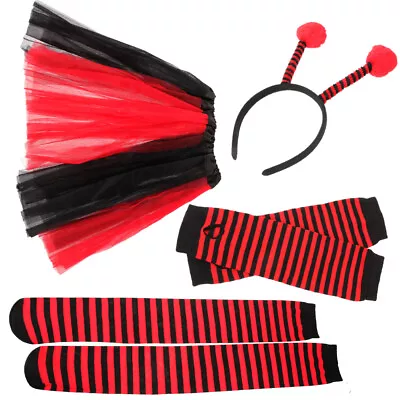  Ladybug Clothing Accessories Stockings For Party Supplies Gift • £14.98