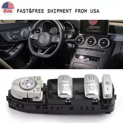 US Power Window Master Control Switch For Mercedes Benz C300 C63 C350e W205 S550 • $19.99