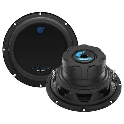 2) Planet Audio AC8D 8  1200 Watt DVC Subwoofer Sold As Pair • $86.65