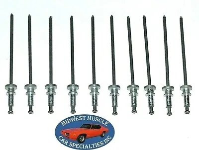 $18.15 • Buy Windshield Trim Molding Clip Pin Rivet Stud For Plymouth Dodge Mopar Chrysler LO