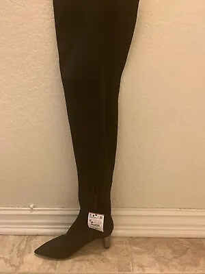 $54.40 • Buy Zara Women Over Knee Boots-Black-Size 6 US- Original--Brand New