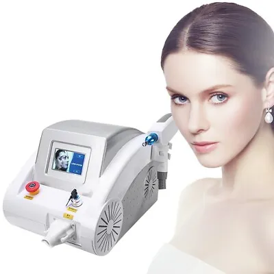 Q Switch Nd Yag Laser 2000J Eyebrow Tattoo Removal Skin Rejuvenation Machine • £479