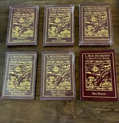 L. Ron Hubbard Classic Fiction Series Lot Of 6 (all But One In Shrink) Leather • $24.99