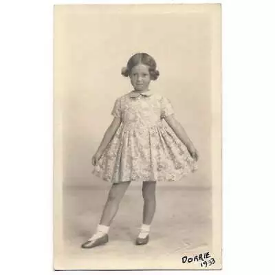 Edwardian Girl RP Postcard By Sharp Of Hamilton Unused • £3.99