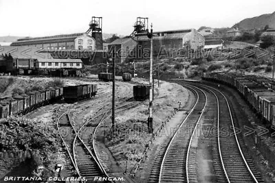 £3.25 • Buy Tnb-96 Britannia Colliery Railway, Pengam, Rhymney Valley, Wales. Photo