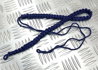 Genuine British Army Royal Corps Of Signals Blue 3 Ply Lanyard Ceremonial • £8.49