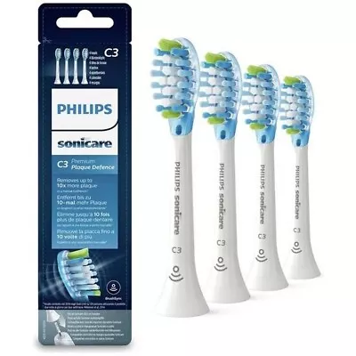 4 Pack For Philips Sonicare C3 Premium Plaque Defence Sonic Toothbrush Heads • $19.89