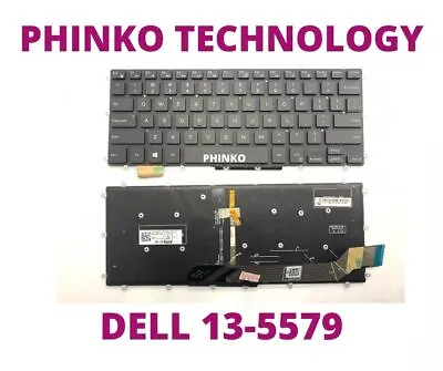 NEW Keyboard With Backlit For Dell 2-in-1 Inspiron 13 5579 7368 7375 7378 7472 • $46.55