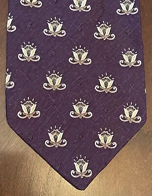 Joseph Abboud Purple 100% Silk Men’s Neck Tie Made In Italy • $18.99