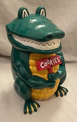 $24.99 • Buy Talking Cajun Crocodile Cookie Jar 1999 By Fun Damental