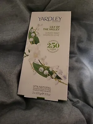 Yardley Lily Of The Valley Luxury  Soap Set 3x100g  • £6