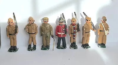 Set 7 60mm Lead Dad's Army TV Soldier Figures Hand Painted By Good Soldiers • £19