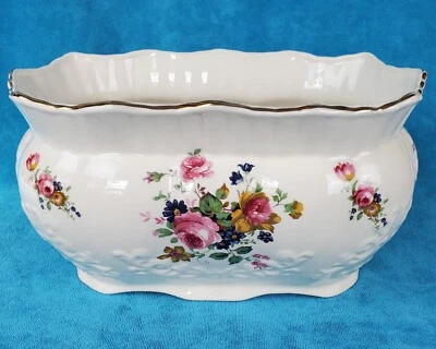 £35.34 • Buy Maryleigh Pottery Porcelain FlowerPot Planter Jardiniere Vase Handcraft England