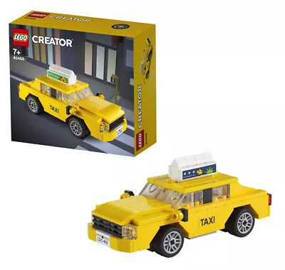 Lego # 40468 CREATOR Yellow Taxi - Release Rare / Sealed (Only Sold To Members) • $21.95