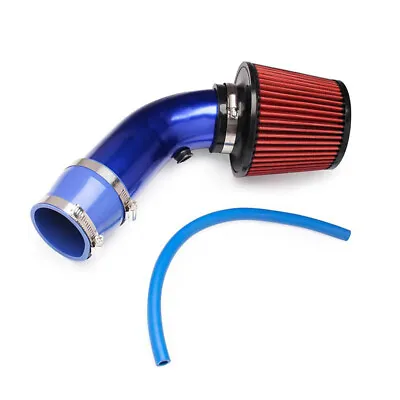 $66.39 • Buy US Universal Car Cold Air Intake Filter Induction Pipe Power Flow Hose System X1