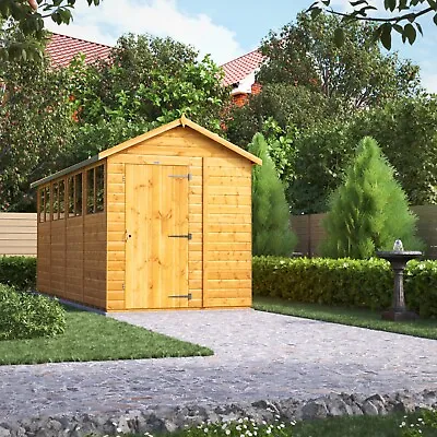 Shed | Power Apex Garden Sheds | Wooden Workshop | Sizes 12x6 Up To 20x6  • £1349