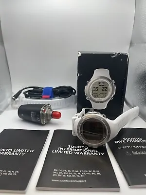 Suunto D6i White Dive Computer With Wireless Tank Pressure  Transmitter W/box • $405