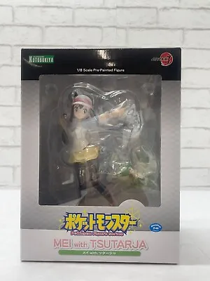 Pokemon Figure Rosa With Snivy ARTFX J Series Kotobukiya Mei With Tutaja JAPAN • $134.52