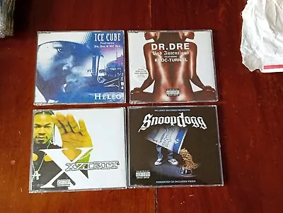 Dr Dre Xzibit Snoop Dogg Ice Cube Cd Singles LOT BUNDLE Rap HIP HOP • £13