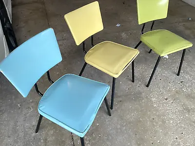 Vintage 3 Daystrom Kitchen Dinette Chairs Multicolor • $125