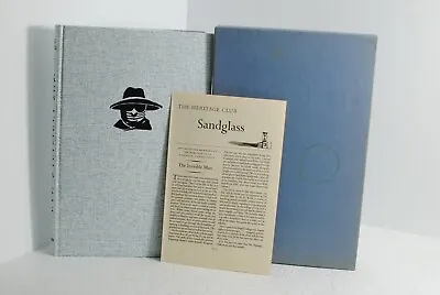 Heritage Press The Invisible Man By H.G. Wells W/ Slipcase Illustrated Notes • $18