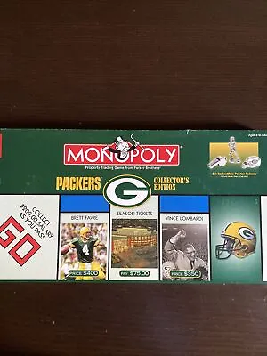 Official NFL Green Bay Packers Collector's Edition Monopoly Board Game • $29.99