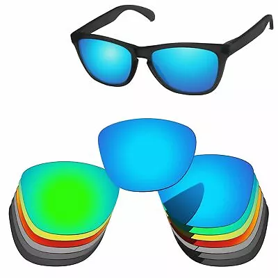 PapaViva Polarized Replacement Lenses For-Oakley Frogskins Sunglass OO9013-Opts • $15.95